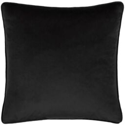 Wylder Nature Kielder Forest Hatfield Mushroom Piped Cushion in Black - Size: 43 cm x 43 cm - thumbnail 2