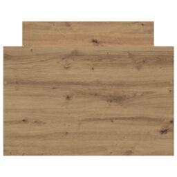 Berkfield Home Bed Frame without Mattress Artisan Oak 90x200cm Engineered Wood in Brown - Size: 90x200 cm - thumbnail 6