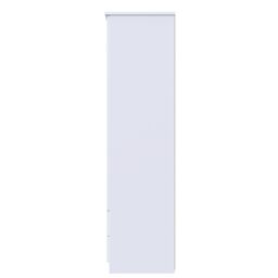 Ready Assembled 2 U Holborn Tall Triple Mirror + Drawer Wardrobe (Ready Assembled) in White - thumbnail 2