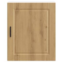 Berkfield Home Kitchen Wall Cabinet¬†Porto Artisan Oak Engineered Wood in Brown - thumbnail 5