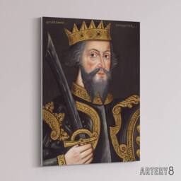 "Artery8 King William I Of England The Conqueror Canvas Wall Art Print - Size: W18"" x H24""" - thumbnail 2