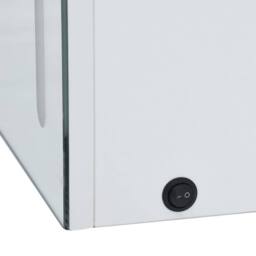 Berkfield Home LED Bathroom Mirror Cabinet 60x14x62 cm in White - Size: 60 x 14 x 62 cm - thumbnail 6