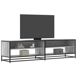 Berkfield Home TV Cabinet Grey Sonoma 180.5x40x46 cm Engineered Wood - thumbnail 2