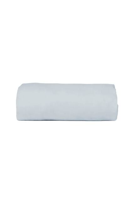 CHRISTY Pure Cotton Percale Fitted Sheets in Pale Blue - Size: King Fitted - image 1