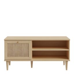 Furniture To Go Calasetta TV Unit in Rattan in Light Brown - thumbnail 2
