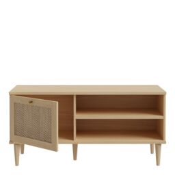 Furniture To Go Calasetta TV Unit in Rattan in Light Brown - thumbnail 6