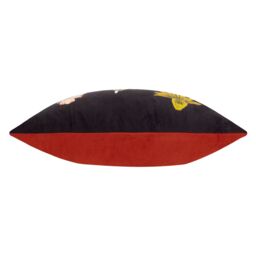 Wylder Nature Braywick Auburn Floral Velvet Polyester Filled Cushion - Size: 30 cm x 50 cm - thumbnail 3
