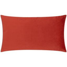Wylder Nature Braywick Auburn Floral Velvet Polyester Filled Cushion - Size: 30 cm x 50 cm - thumbnail 2