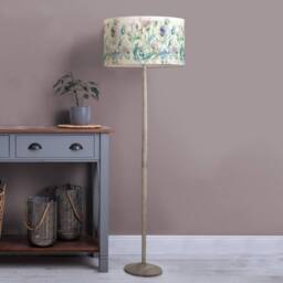 Voyage Maison Solensis Floor Lamp With Cirsium Eva Lampshade in Aqua - thumbnail 2
