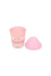 KDMD Strawberry Ice Cream Scented Candle - Retro Pink Summer Decor - thumbnail 3