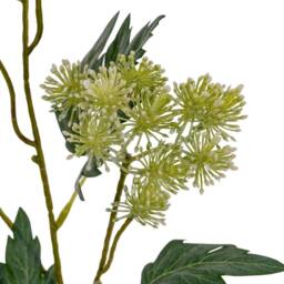 Lemon Pavilion Furniture and Decor French Meadow Spray Artificial Flower - Plastic - L20xW20xH65 cm Green - thumbnail 3