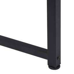 NESTLUNE 120cm Heavy Duty Industrial Computer Desk in Light Oak - Size: 100 cm x 100 cm - thumbnail 6