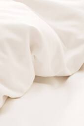 CHRISTY Flannel Marl Super Soft Brushed Cotton Duvet Sets in White - Size: Super King - thumbnail 3