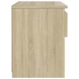 Berkfield Home Bedside Cabinets 2 pcs Sonoma Oak 40x30x39 cm Engineered Wood in Brown - Size: 40 x 30 x 39 cm - thumbnail 6