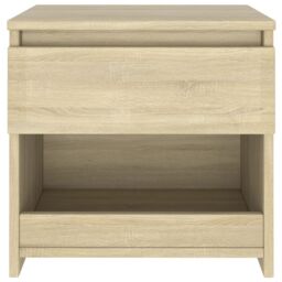 Berkfield Home Bedside Cabinets 2 pcs Sonoma Oak 40x30x39 cm Engineered Wood in Brown - Size: 40 x 30 x 39 cm - thumbnail 5