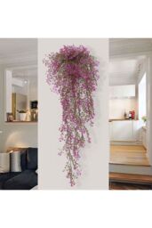 Living and Home Artificial Hanging Plants Decoration in Fuchsia - thumbnail 6