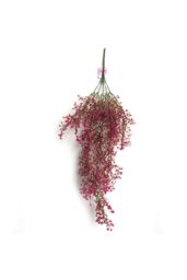 Living and Home Artificial Hanging Plants Decoration in Fuchsia