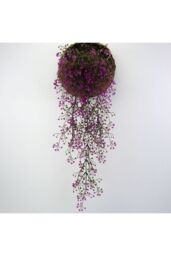 Living and Home Artificial Hanging Plants Decoration in Fuchsia - thumbnail 2