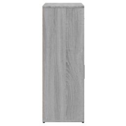 Berkfield Home Sideboard Grey Sonoma 60x30x84 cm Engineered Wood - Size: 60 x 30 x 84 cm - thumbnail 6