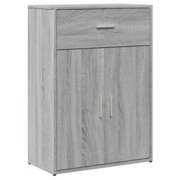 Berkfield Home Sideboard Grey Sonoma 60x30x84 cm Engineered Wood - Size: 60 x 30 x 84 cm - thumbnail 2
