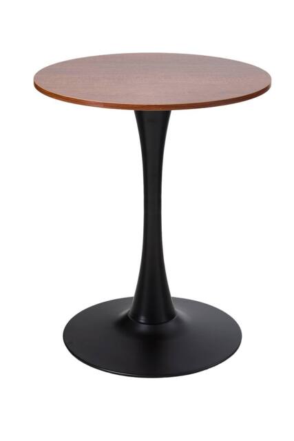 Living and Home Modern Tulip-Shaped Walnut Dining Table - image 1
