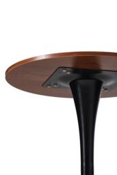 Living and Home Modern Tulip-Shaped Walnut Dining Table - thumbnail 5