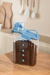 H&O Direct 2.8L Dry Food Airtight Storage Container in Blue - thumbnail 2