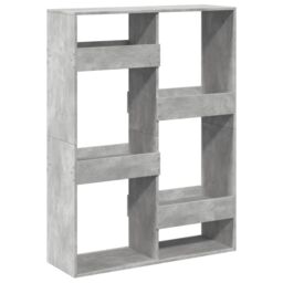Berkfield Home Room Divider Concrete Grey 100x33x135 cm Engineered Wood - Size: 100 x 33 x 135 cm - thumbnail 6