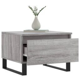 Berkfield Home Coffee Tables 2 pcs Grey Sonoma 50x46x35 cm Engineered Wood - Size: 50 x 46 x 35 cm - thumbnail 4