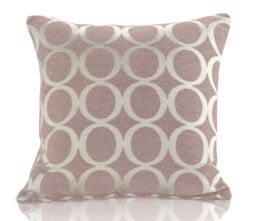 Luxury Living Luxury Chenille Cushion set of 4 in Pink - Size: 45 cm x 45 cm - thumbnail 3