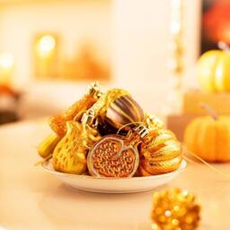 Havendro 12-Piece Autumn Decorations, Halloween Tree Baubles - thumbnail 4