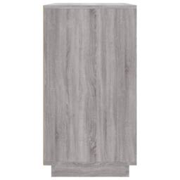 Berkfield Home Sideboard Grey Sonoma 80x34x75 cm Engineered Wood - Size: 80 x 34 x 75 cm - thumbnail 6