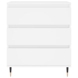 Berkfield Home Sideboard White 60x35x70 cm Engineered Wood - Size: 60 x 35 x 70 cm - thumbnail 5