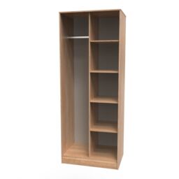 Ready Assembled 2 U Fuji Open Wardrobe (Ready Assembled) in Natural - thumbnail 3
