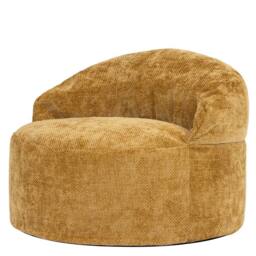 icon Orb Accent Chair Woven Chenille in Gold - thumbnail 5