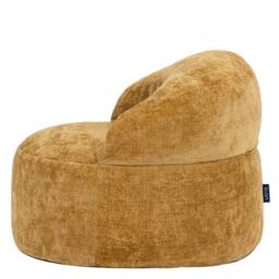 icon Orb Accent Chair Woven Chenille in Gold - thumbnail 6