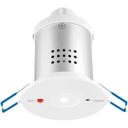 Loops Recessed Emergency Ceiling Downlight - 3W Daylight White LED - Self Contained - thumbnail 1