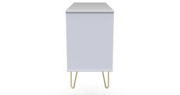 Ready Assembled 2 U Dallas 6 Drawer Chest (Ready Assembled) in Dusty Pink - thumbnail 2