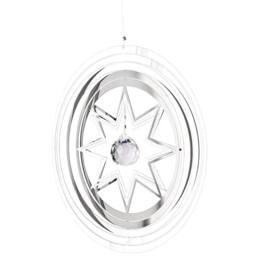 Woodstock Chimes Shimmers Reflective Ornamental Suncatcher in Silver - thumbnail 1