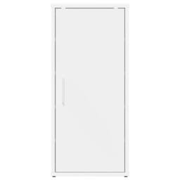Berkfield Home Shoe Cabinet White 32x35x70 cm Engineered Wood - Size: 32 x 35 x 70 cm - thumbnail 4