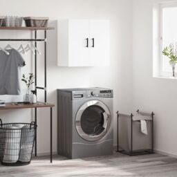Berkfield Home Wall Cabinet White 60x31x60 cm Engineered Wood - Size: 60 x 31 x 60 cm - thumbnail 1