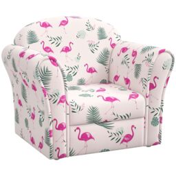 AIYAPLAY Kids Armchair Toddler Sofa Chair Bedroom Playroom in Pink - thumbnail 2