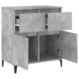 Berkfield Home Sideboard Concrete Grey 60x35x70 cm Engineered Wood - Size: 60 x 35 x 70 cm - thumbnail 6