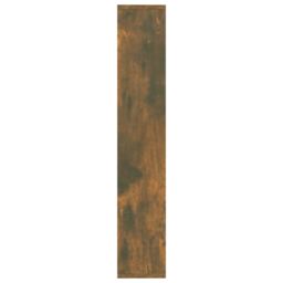 Berkfield Home Wall Shelf Smoked Oak 36x16x90 cm Engineered Wood in Brown - Size: 36 x 16 x 90 cm - thumbnail 5
