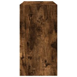 Berkfield Home Sink Cabinet Smoked Oak 63x29x55 cm Engineered Wood in Brown - Size: 63 x 29 x 55 cm - thumbnail 6
