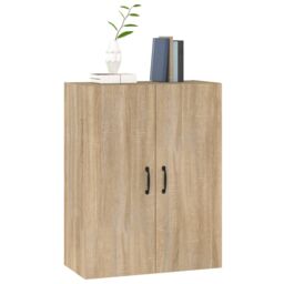 Berkfield Home Hanging Cabinet Sonoma Oak 69, 5x34x90 cm Engineered Wood in Brown - Size: 5 x 34 x 90 cm - thumbnail 4