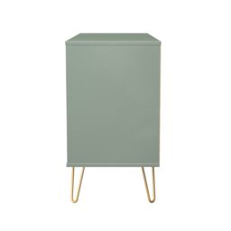 Ready Assembled 2 U Dallas 6 Drawer Wide Chest (Ready Assembled) in Pale Green - thumbnail 3