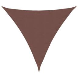 Berkfield Home Sun Shade Sail Brown 2x2x2 m 100% Polyester Oxford - thumbnail 3