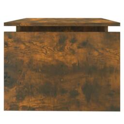 Berkfield Home Coffee Table Smoked Oak 68x50x38 cm Engineered Wood in Brown - Size: 68 x 50 x 38 cm - thumbnail 6
