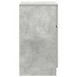 Berkfield Home Bedside Cabinet Concrete Grey 39x35x65 cm Engineered Wood - Size: 39 x 35 x 65 cm - thumbnail 7
